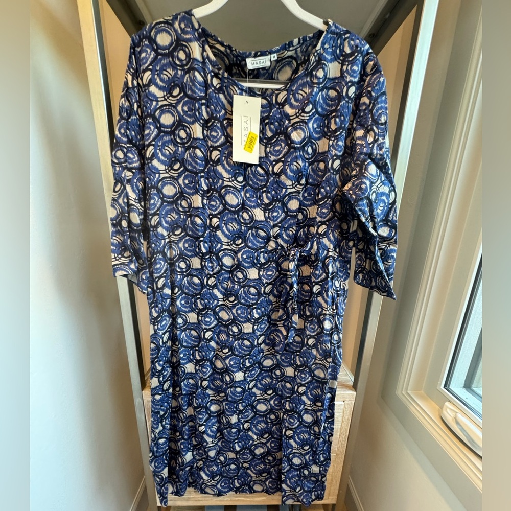 Masai Nonie Circle Graphic Print Dress